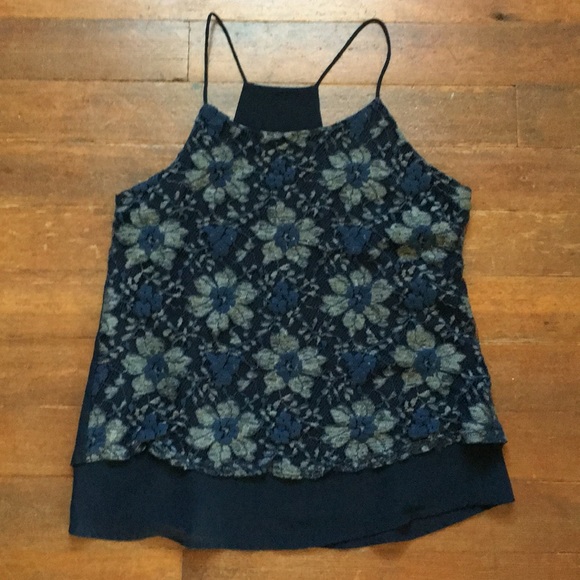 Blue Pepper tank top blouse - Picture 1 of 4
